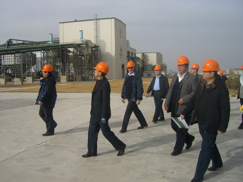 國家農(nóng)業(yè)部、財政部以及甘肅省農(nóng)業(yè)廳、財政廳等領(lǐng)導(dǎo)到公司考察調(diào)研